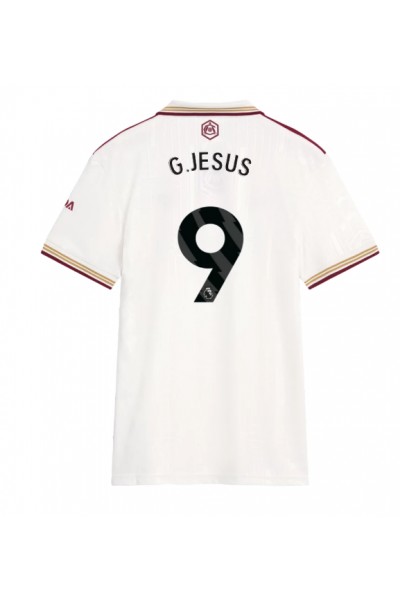 Arsenal Gabriel Jesus #9 Jalkapallovaatteet Naisten Kolmaspaita 2025-26 Lyhythihainen Arsenal Gabriel Jesus #9 Jalkapallovaatteet Naisten Kolmaspaita 2025-26 Lyhythihainen